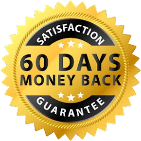 GlucoNara 60-day money back guarantee seal